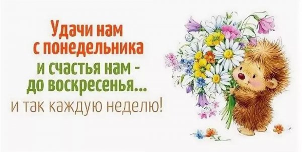 Начало рабочей недели цитаты