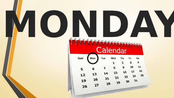 Картинки календарь понедельник (40 фото)