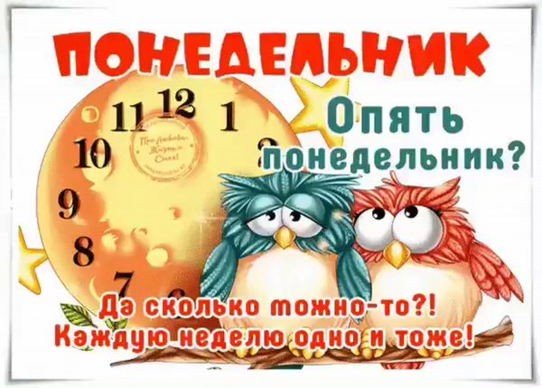 И снова понедельник