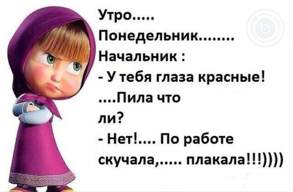 Прикольные высказывания про понедельник