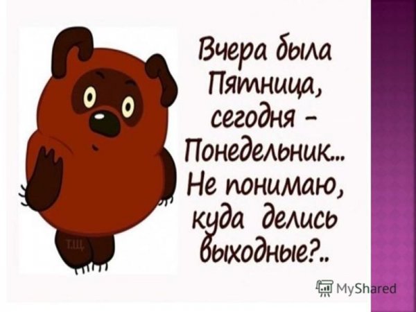 Пролетели выходные смешные