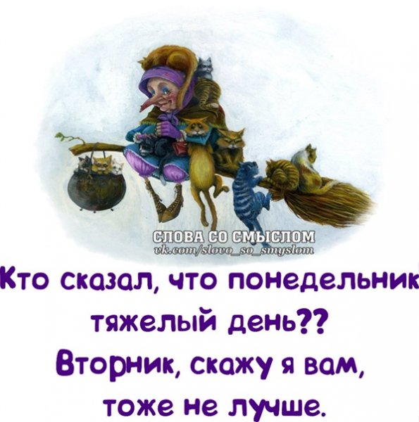 Вторник прикол