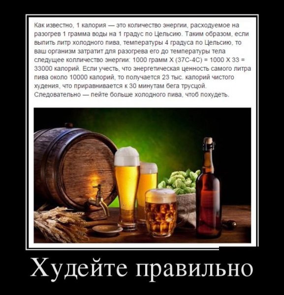 Демотиваторы про пиво