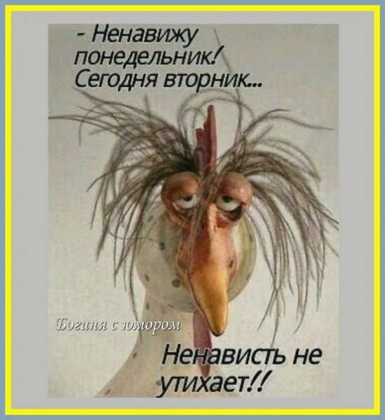 Смешное про понедельник