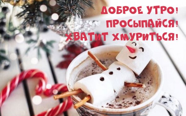 Доброе морозное утро понедельника