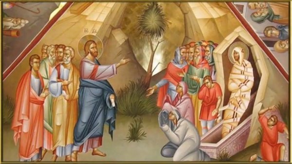 Воскрешение Лазаря чудо Христа