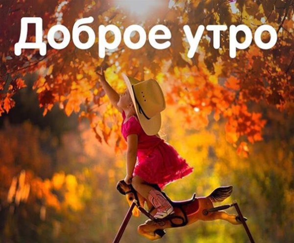 Доброе утро осень прикольные