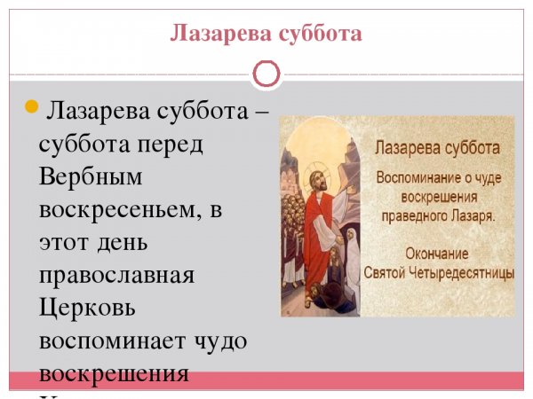Лазарева суббота открытки