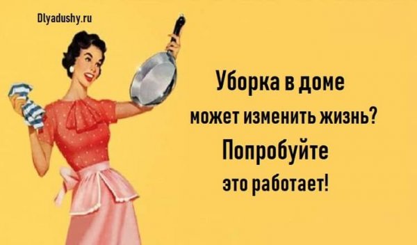 Приколы про уборку в доме
