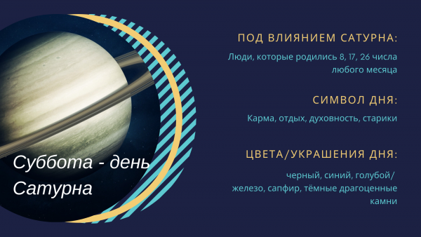 Суббота Сатурн
