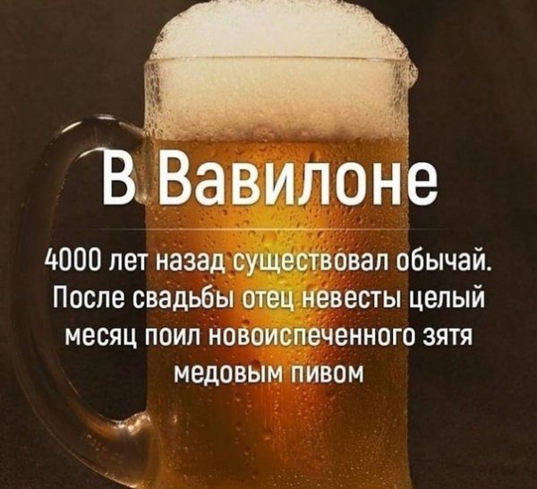 Интересное о пиве
