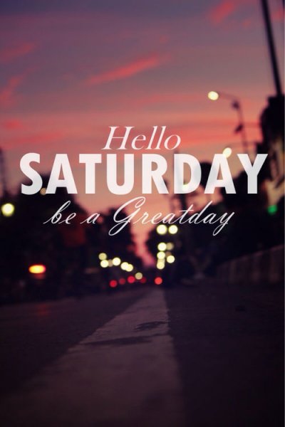 Saturday надпись