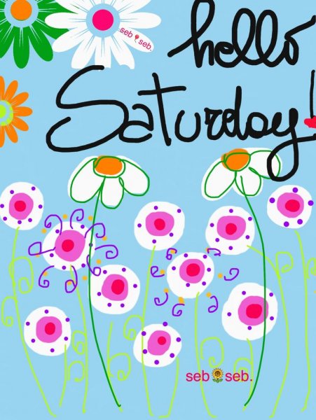 Открытки good morning Веселые Saturday