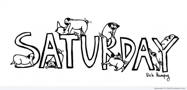 Saturday раскраска