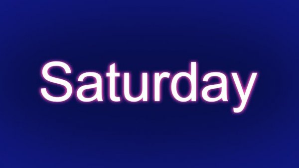 Saturday картинки
