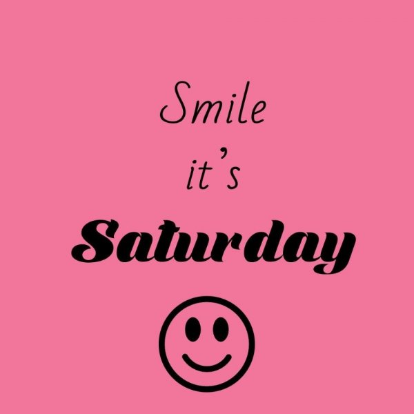 Красивая надпись Saturday