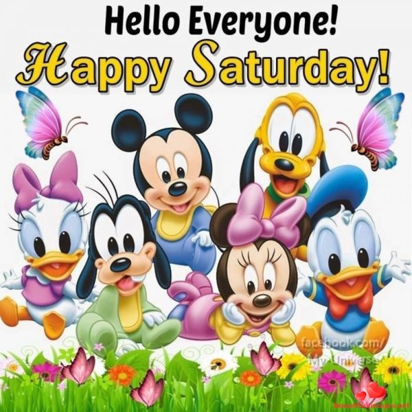 Saturday надпись