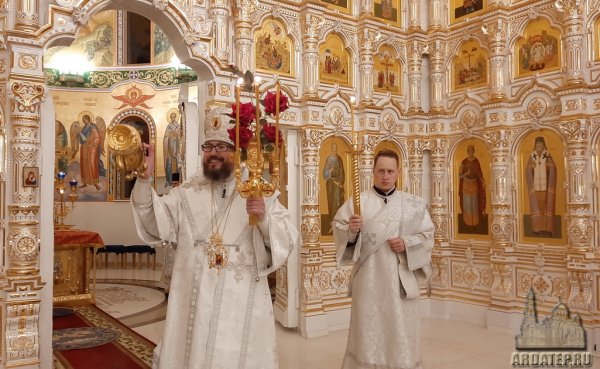 Мощи Андрея Первозванного на Афоне
