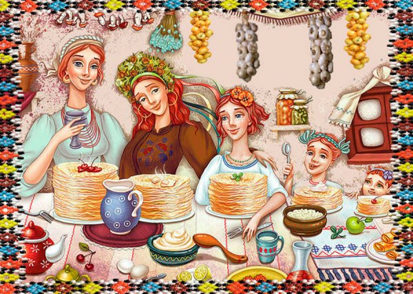 Золовкины посиделки на Масленицу