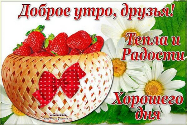 Прекрасного субботнего утра друзья