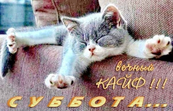 Суббота надпись фото