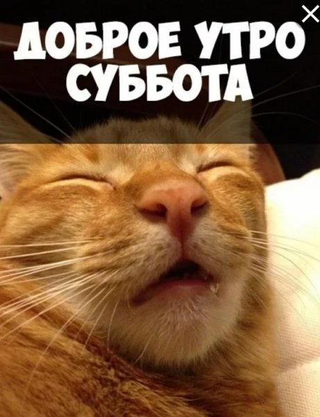 Хорошего дня субботы
