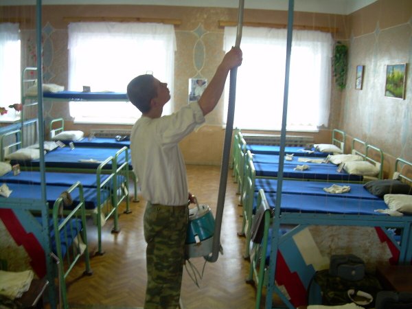 Уборка в армии