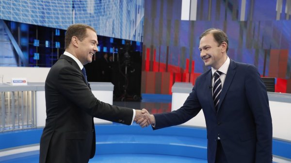 Сергей Брилев Дмитрий Медведев