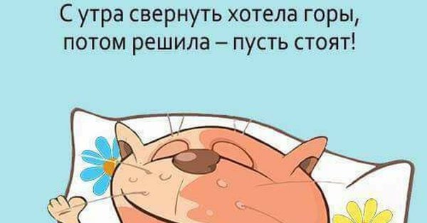 С утра хотела свернуть горы в обед решила пусть стоят картинки