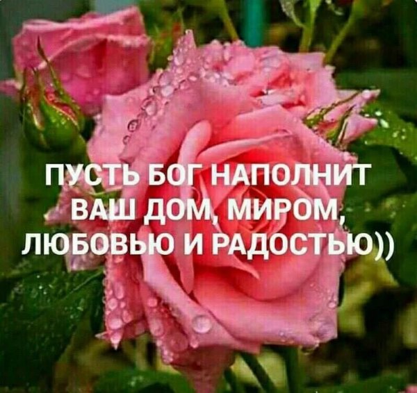 Желаю Божьего благословения и благодати