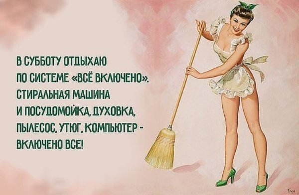 Смешные высказывания про уборку в доме