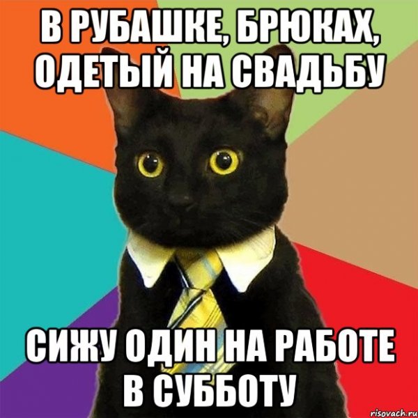 Работа в субботу прикол