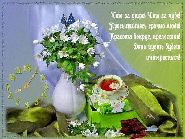 Пожелания волшебного доброго утра