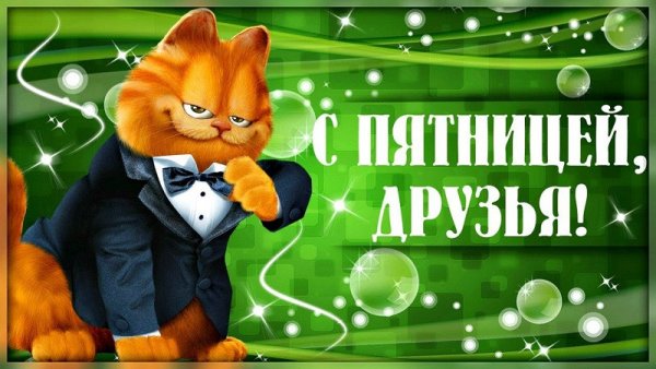 С пятницей друзья и хороших вам выходных