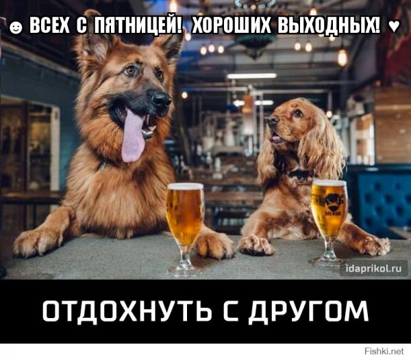 Всех с пятницей хороших выходных