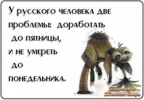 Дожили до пятницы