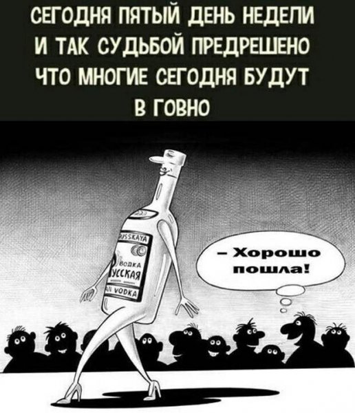 Пятница пьянка приколы