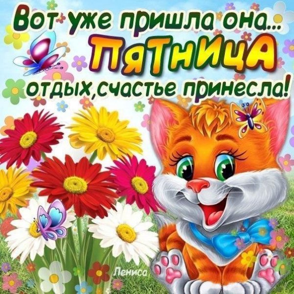 Удачной пятницы и хороших выходных