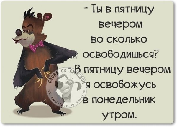 Афоризмы про пятницу прикольные