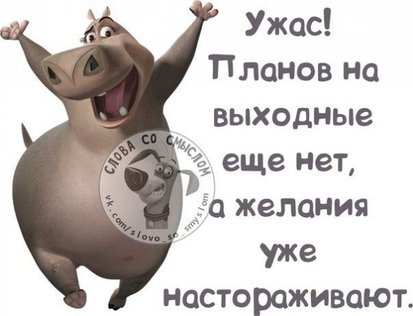 Цитаты про выходные