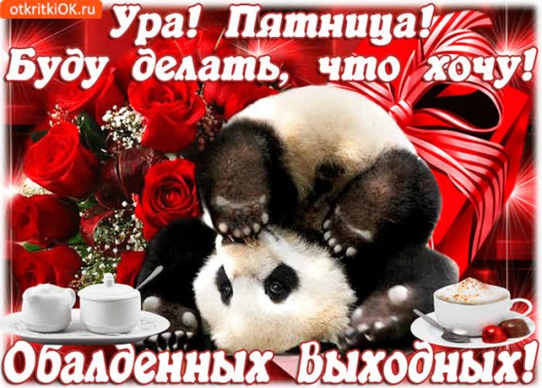 Ура пятница завтра выходной