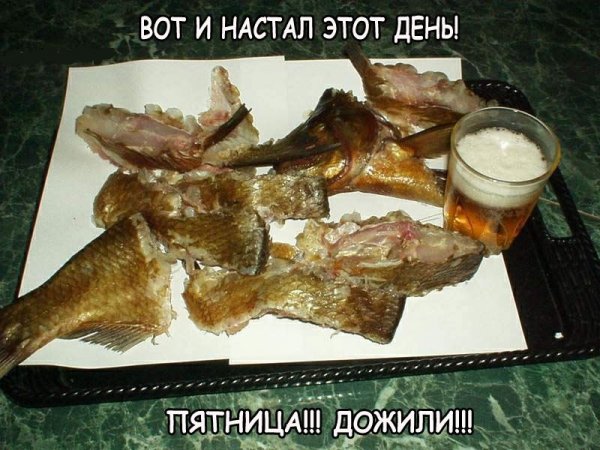 Пивко с рыбкой пятница
