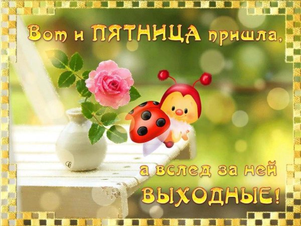 Доброе утро пятницы