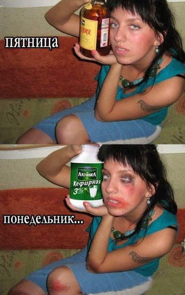 Приколы про выпить в пятницу