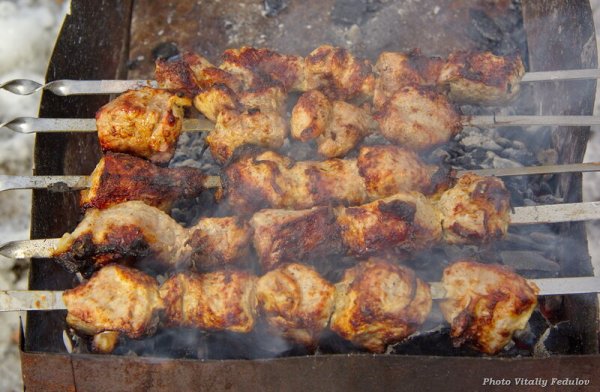 Открытки с шашлыком