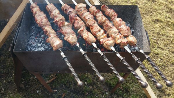Шашлык с пивасом