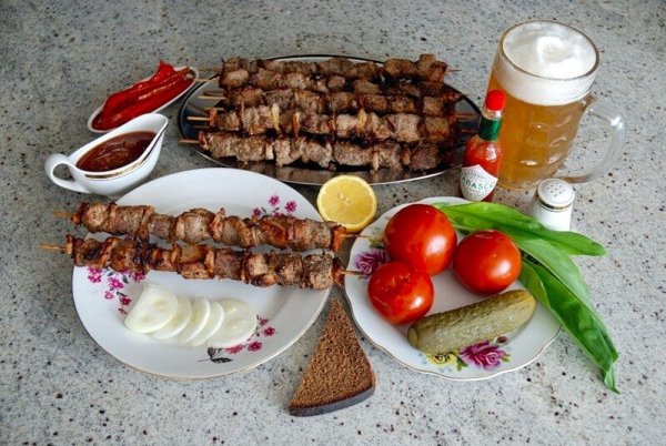 Шашлык аппетитный