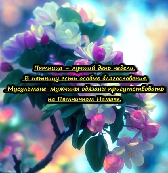 Благословение пятница