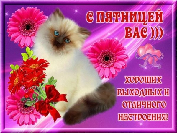 Пятница открытки красивые