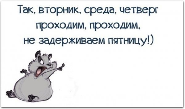 Высказывания про вторник
